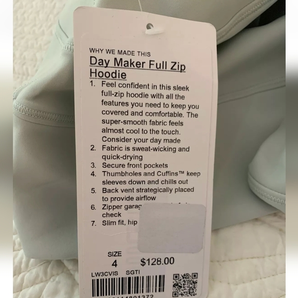 Lululemon Day Maker Full Zip Hoodie Jacket - Picture 9 of 10